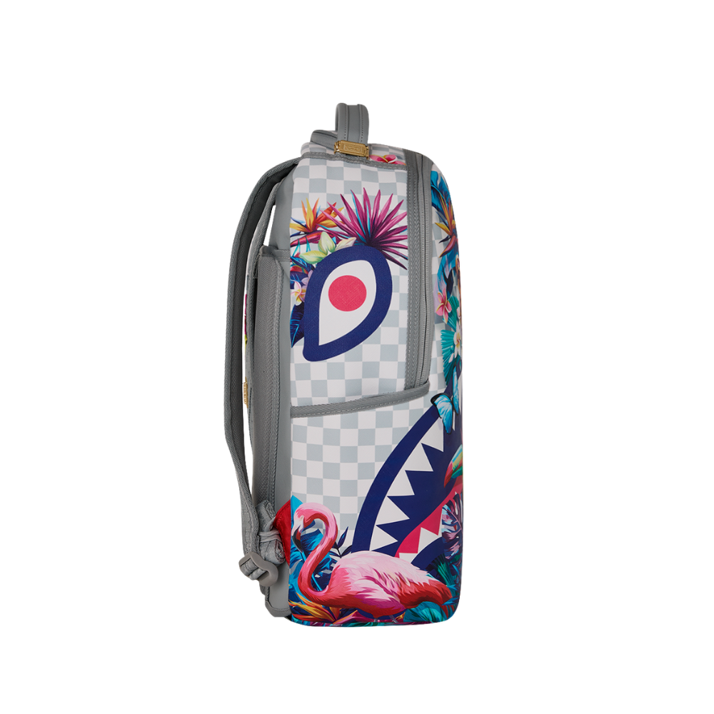 Sprayground Flowering Jungle Shark Backpack