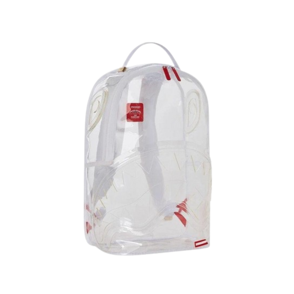 Sprayground Clear Shark No Back Dlxv Backpack