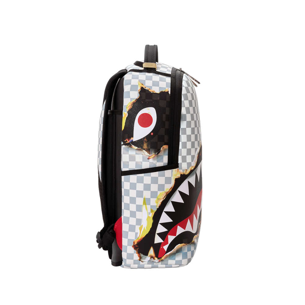 Sprayground Check Melt DLXSV Backpack