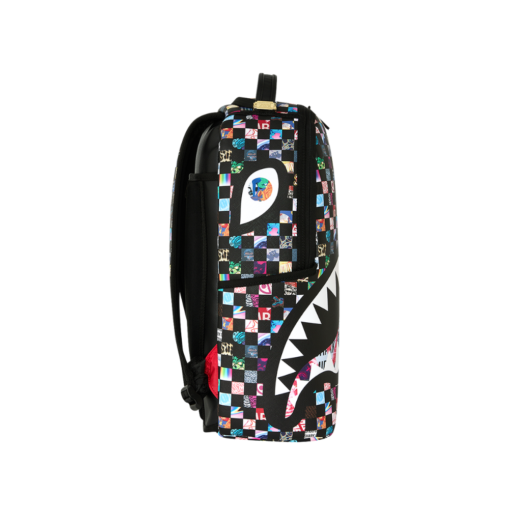 Sprayground Crazy Check DLXSV Backpack