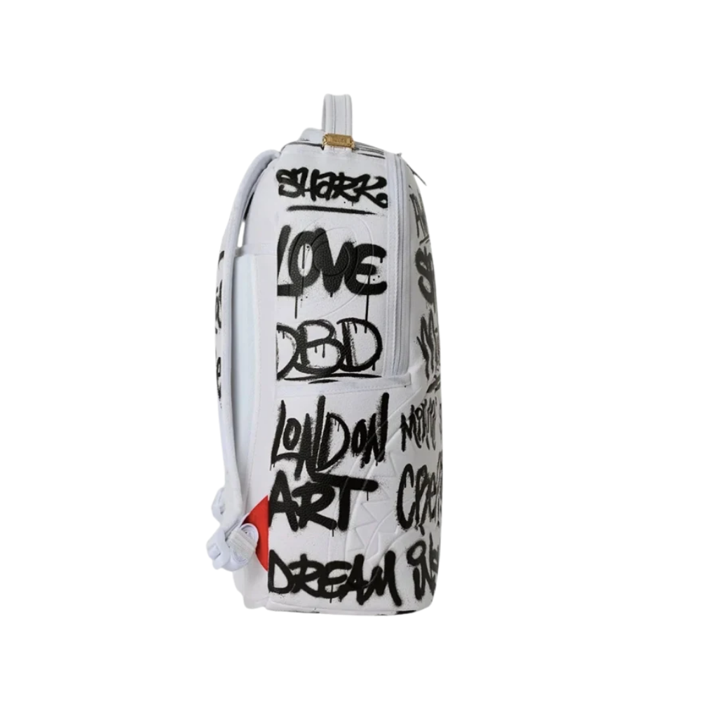 Sprayground Shark Graffiti DLXSV Backpack