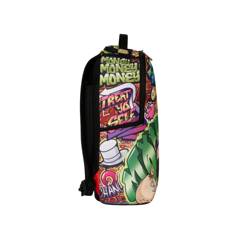 MONOPOLY MAN GRAFFITI DLXR BACKPACK