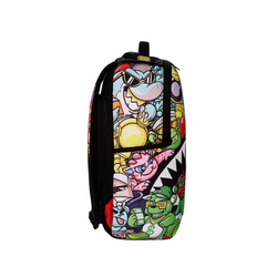 Sprayground Animated Character Mashup Backpack