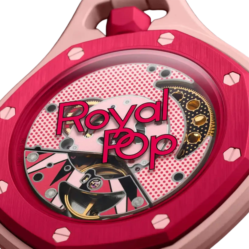 Audemars Piguet x Swatch Royal Pop Otto Rosso Pocket Watch