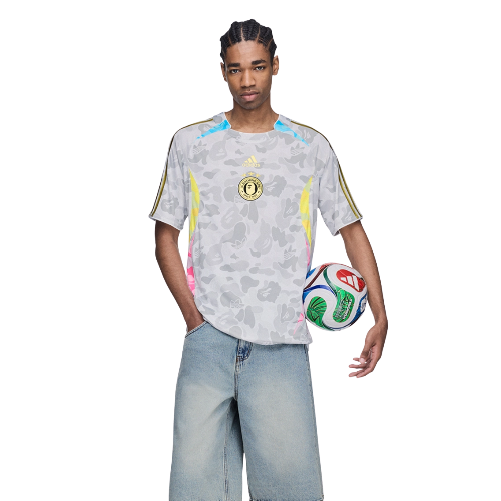 adidas Originals x BAPE Teamgeist Tee White KU5996
