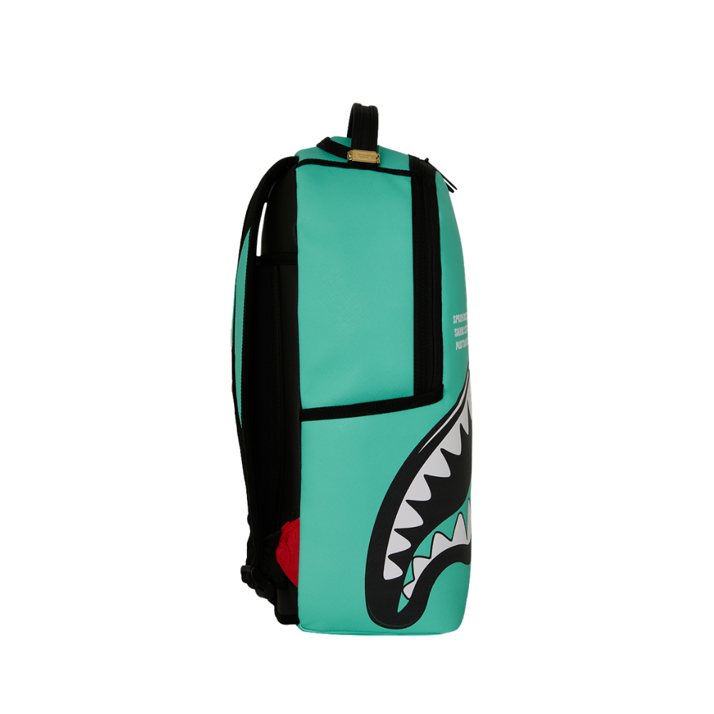 Sprayground Shark Central Bubbly Light Blue DLXSV Backpack