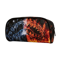 FIRE & ICE SHARK PENCIL POUCH