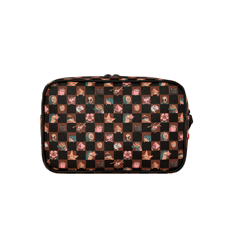 Sprayground Peeking Characters Remix Toiletry Brick
