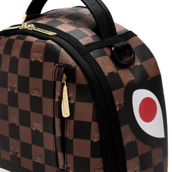 Sprayground Peeking Character Check backpack