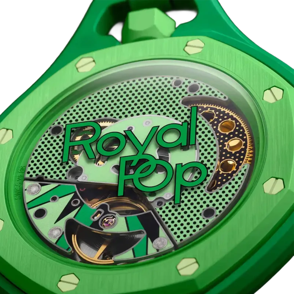 Audemars Piguet x Swatch Royal Pop Green Eight Pocket Watch