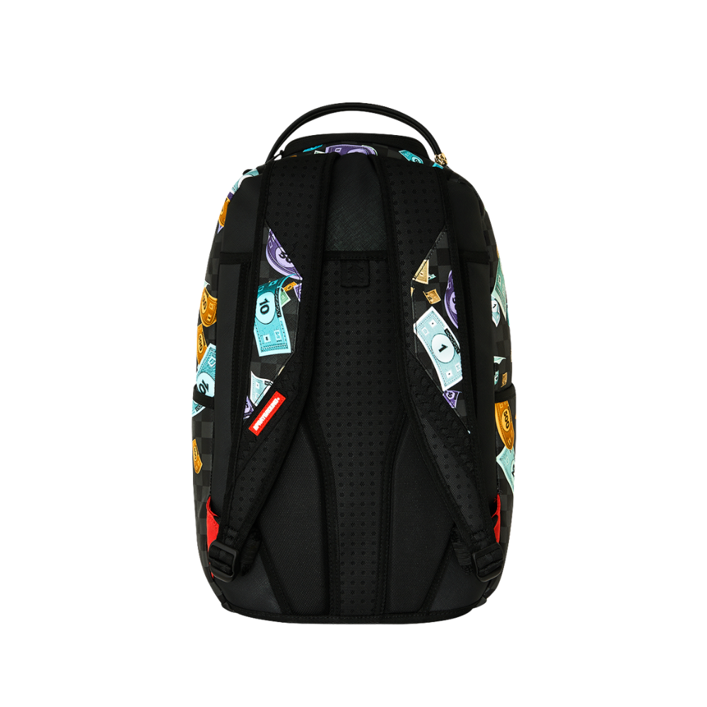 Sprayground Monopoly Go Sharkmouth Stencil DLXSV Backpack