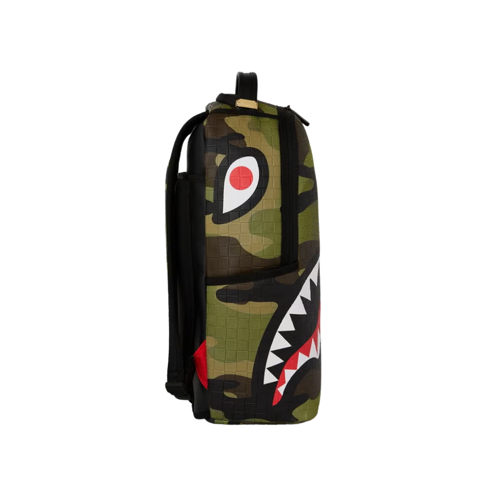 Sprayground Woodland Camo Check Backpack