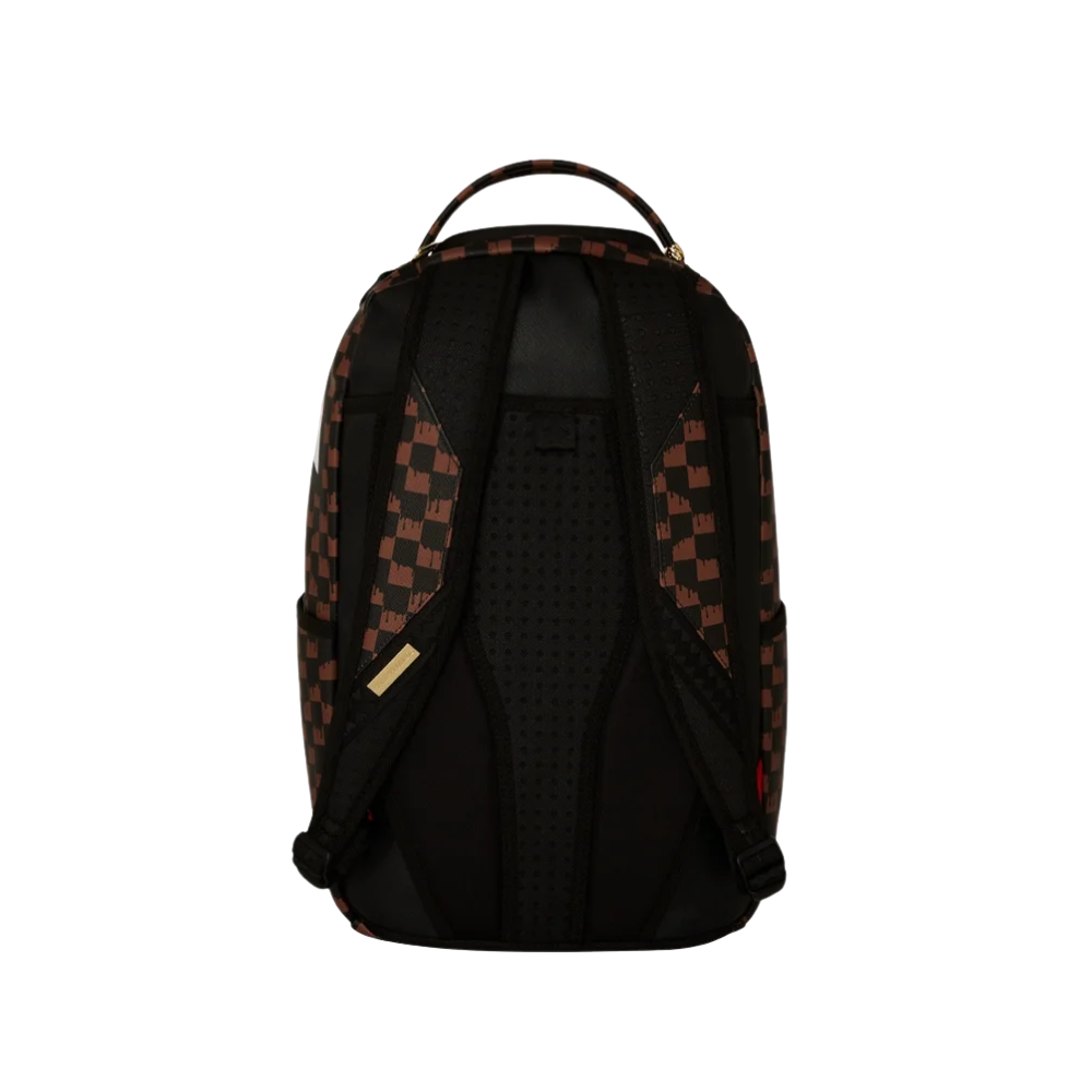 CROWN DRIP CHECK x KA1 DLXSV BACKPACK BROWN