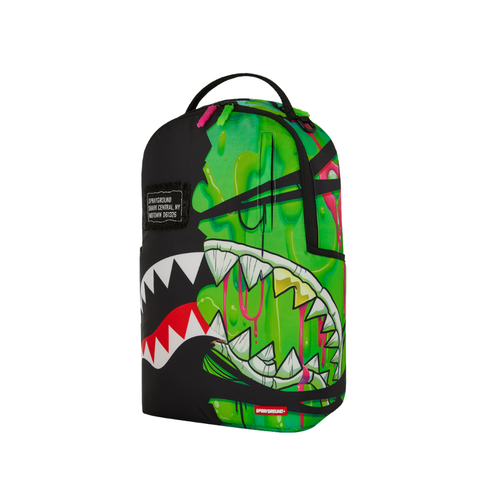 Sprayground Halloween Shark Central Drippy Split Backpack