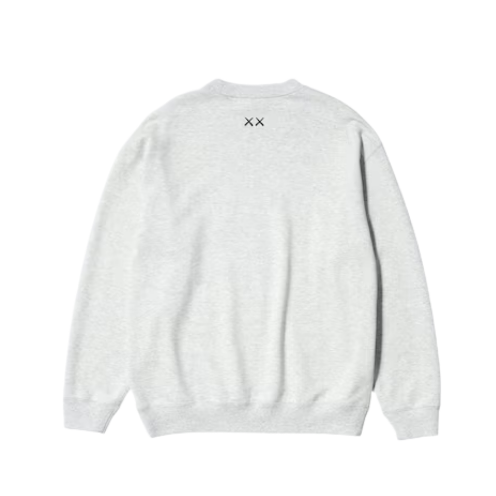 Uniqlo 'KAWS UNIVERSE' Sun & Companion Sweatshirt - Gray - Unisex