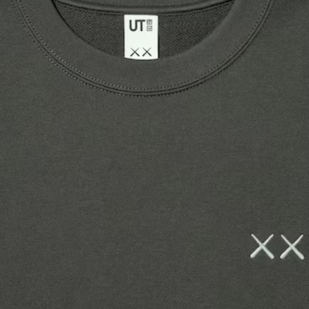 Uniqlo 'KAWS UNIVERSE' Earth & Companion Back Sweatshirt - Gray - Unisex