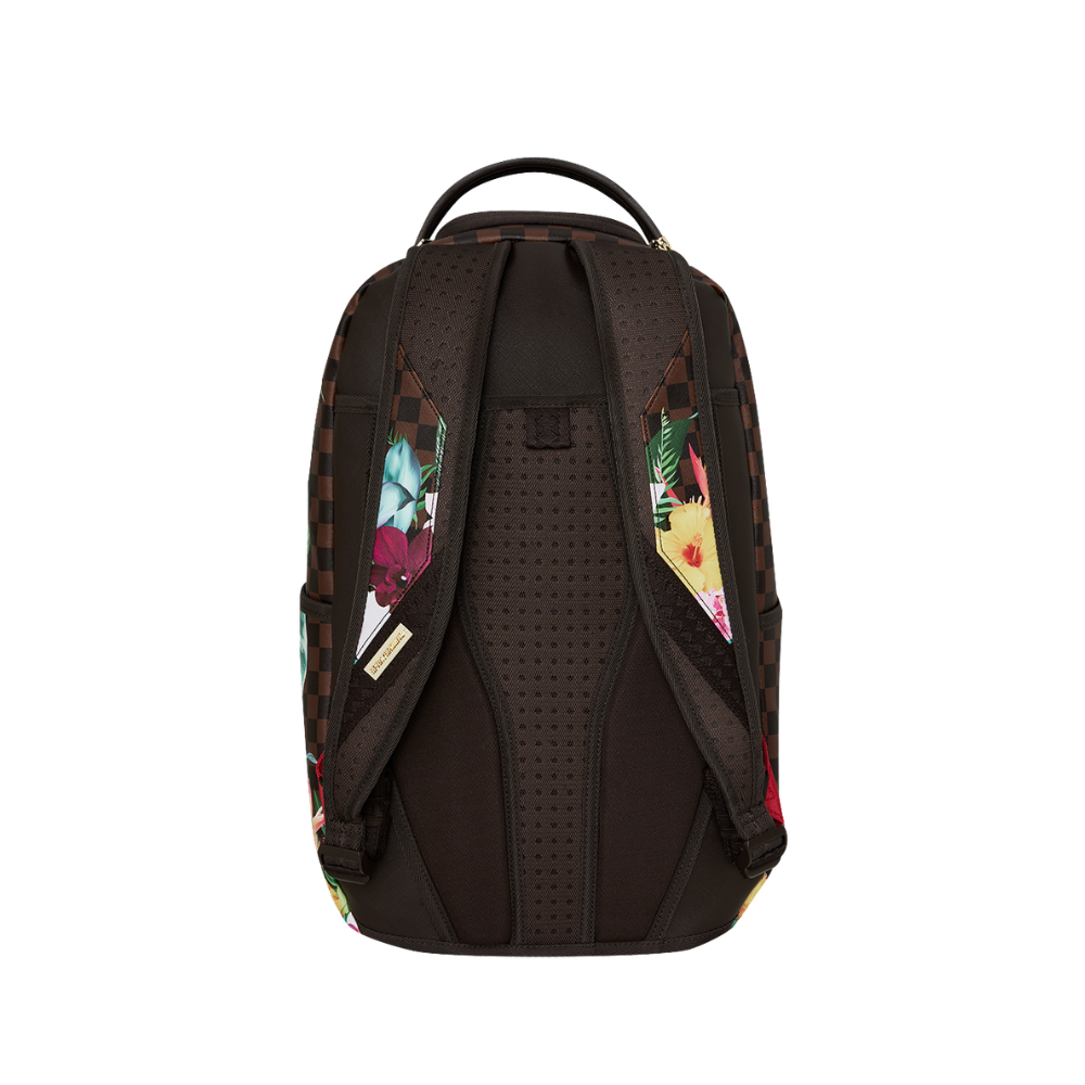 Sprayground SIP Flowering Jungle Shark DLXSV Backpack