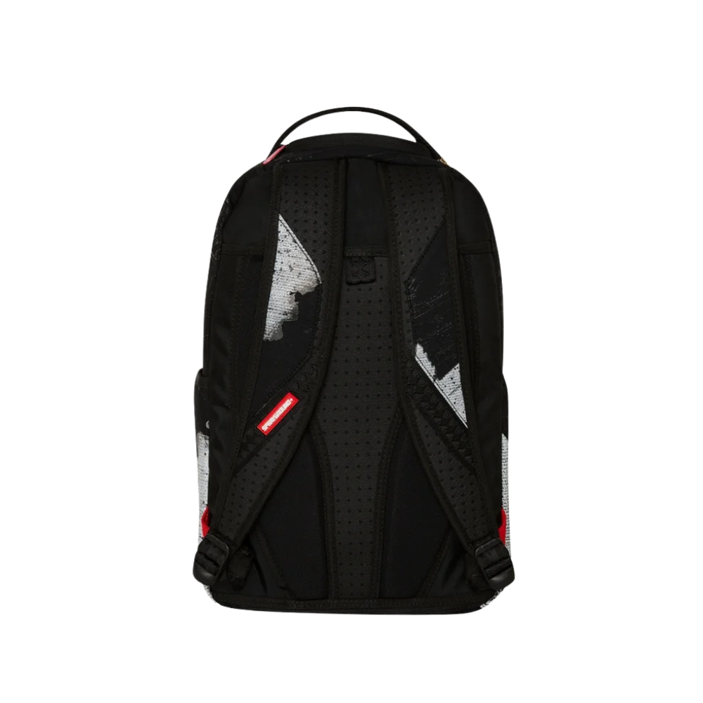 SHARK CENTRAL SORBET HAND PAINTED DLX-COTTON BACKPACK
