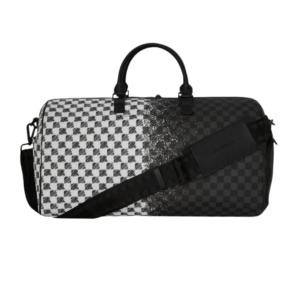 MIX AND MATCH SCRIBBLE LARGE DUFFLE