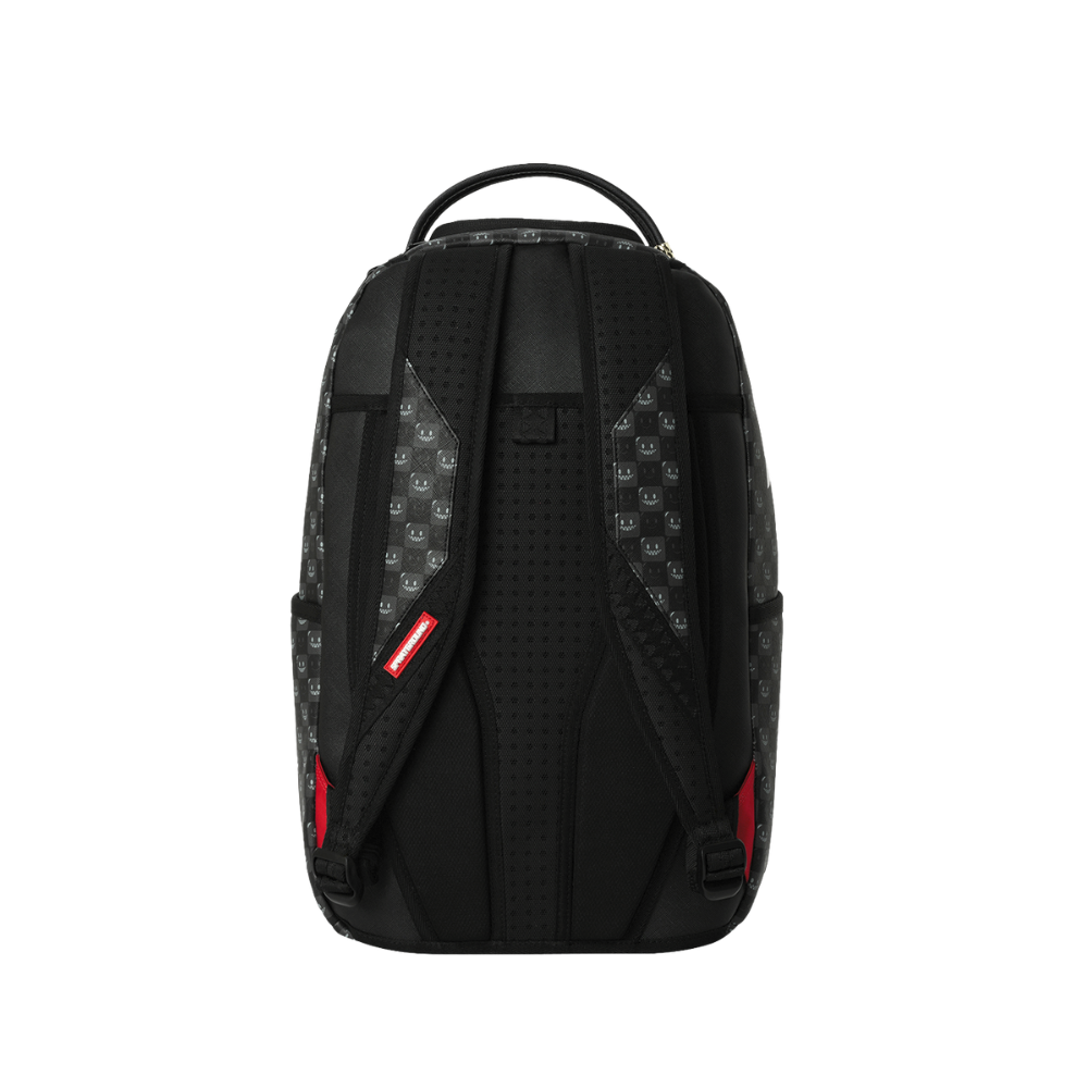 Sprayground Sharks In Paris WTF Bubbly Black Check DLXSV Backpack