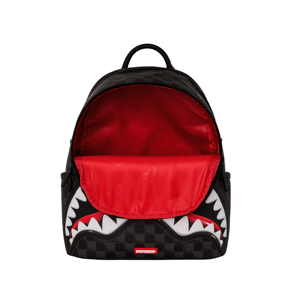 Sprayground Sharks In Paris Balloon Black Savage Backpack