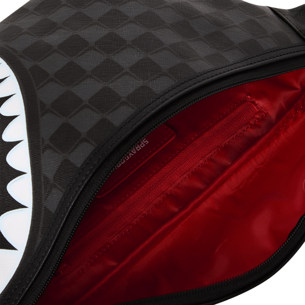 Sprayground Sharks In Paris Balloon Black Savvy Crossbody