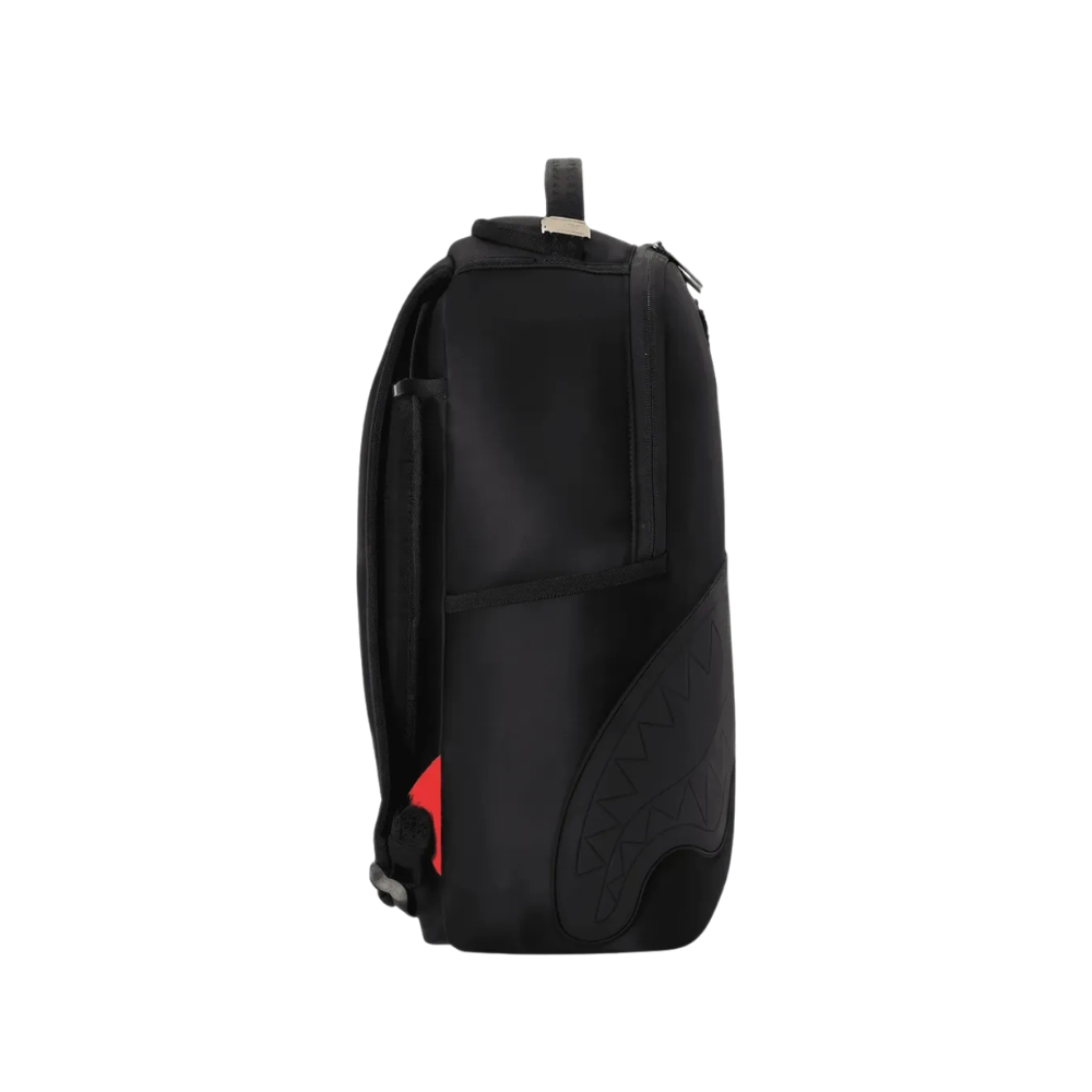 Sprayground Shark Central Embossed Black DLXSV Backpack
