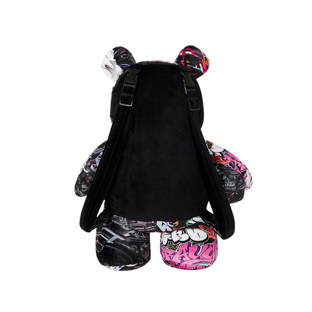 SPLIT CYBERSHARK MONEYBEAR TEDDY BEAR BACKPACK
