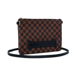 SAWTOOTH SHARKS IN PARIS CROSSOVER CLUTCH