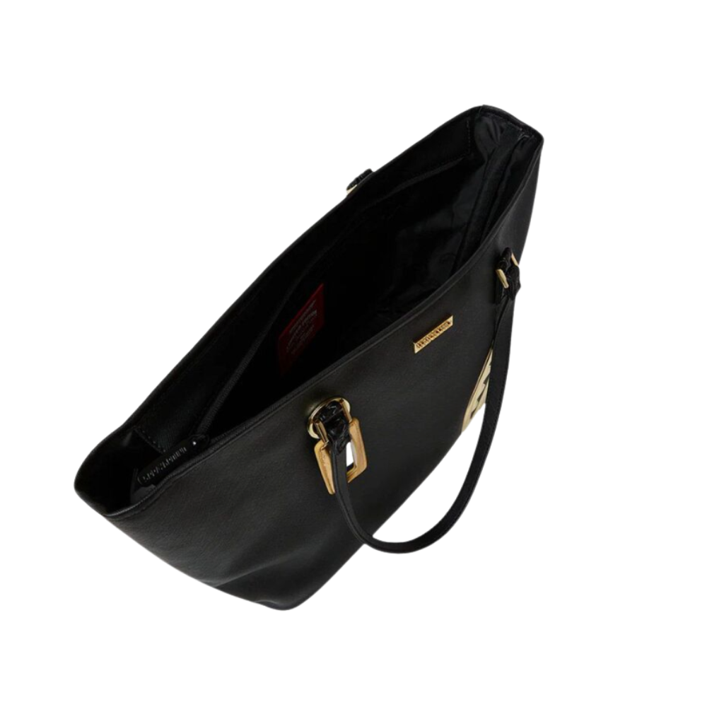 Sprayground Gold & Dangerous Tote