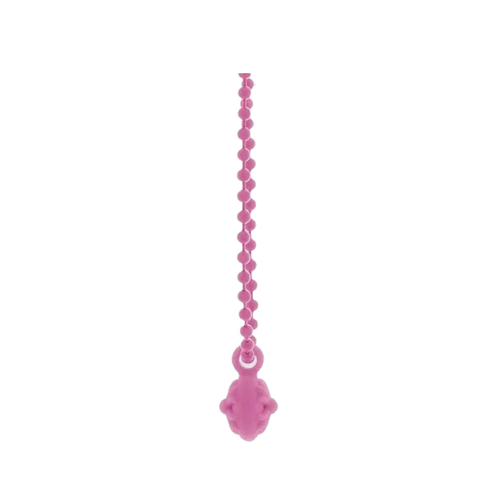Chrome Hearts Crossball Charm Necklace | Pink & Green
