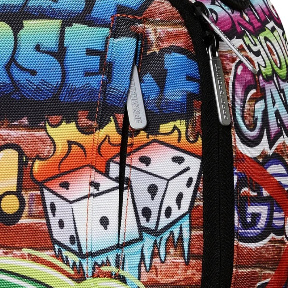 MONOPOLY MAN GRAFFITI DLXR BACKPACK