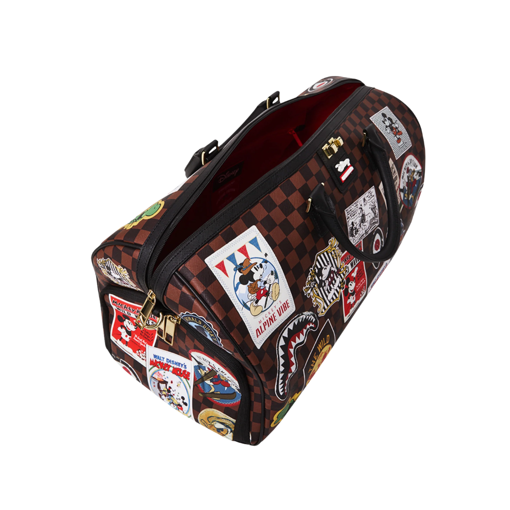 Sprayground Mickey Global Mogul Style Large Duffle