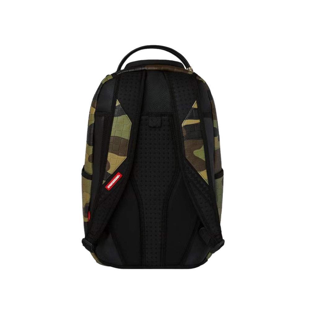 Sprayground Woodland Camo Check Backpack