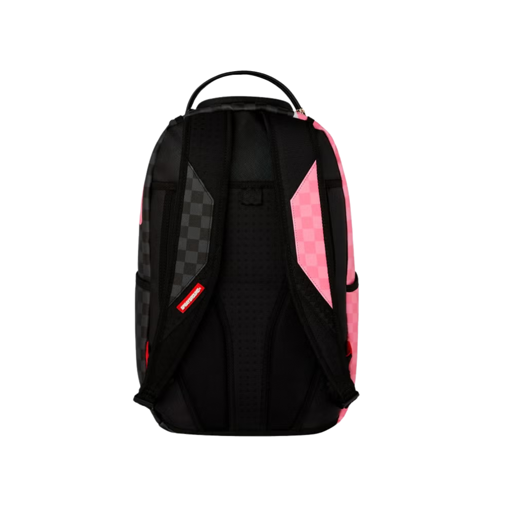 Sprayground  Pink And Black Tear SIP Backpack