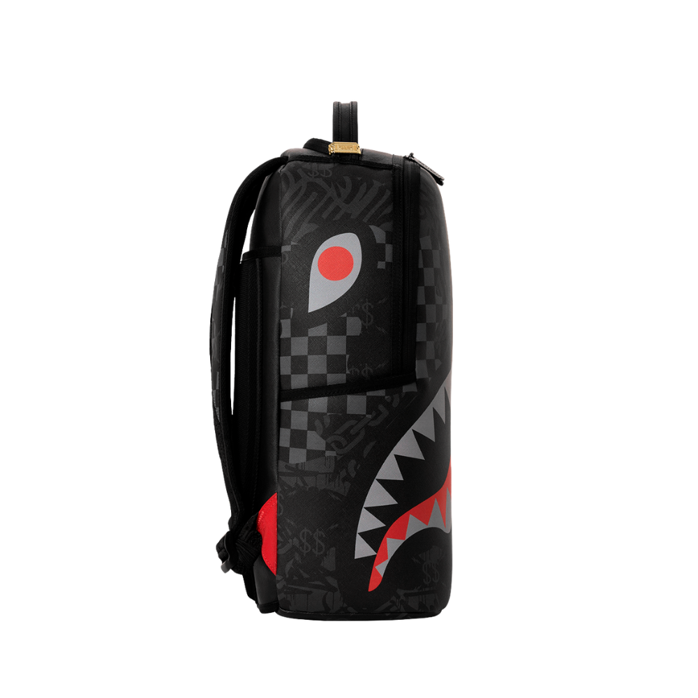 Sprayground 4AM Red Shark DLXSV Backpack