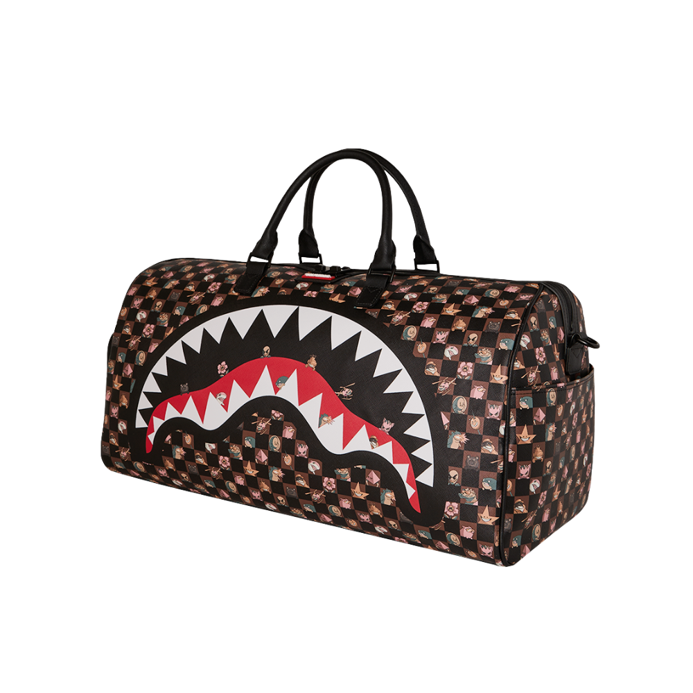 Sprayground Peeking Characters Remix Duffle