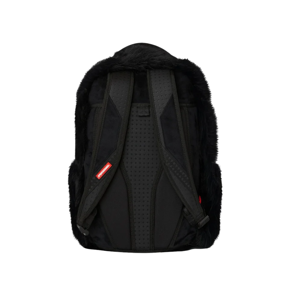 Sprayground Fur Cray Black Backpack