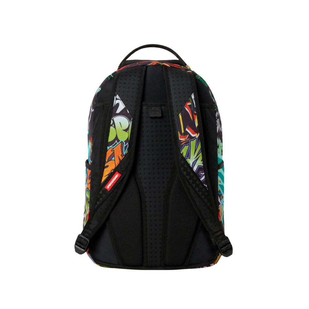 Sprayground Money Bear Graff Mural DLXSR Backpack