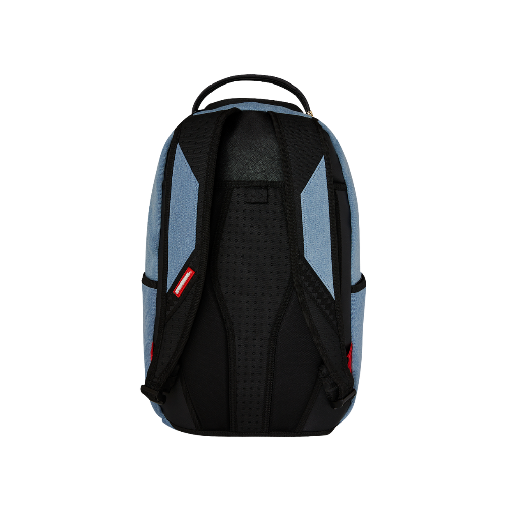 Sprayground Denim Tear 3 AM Patches Backpack