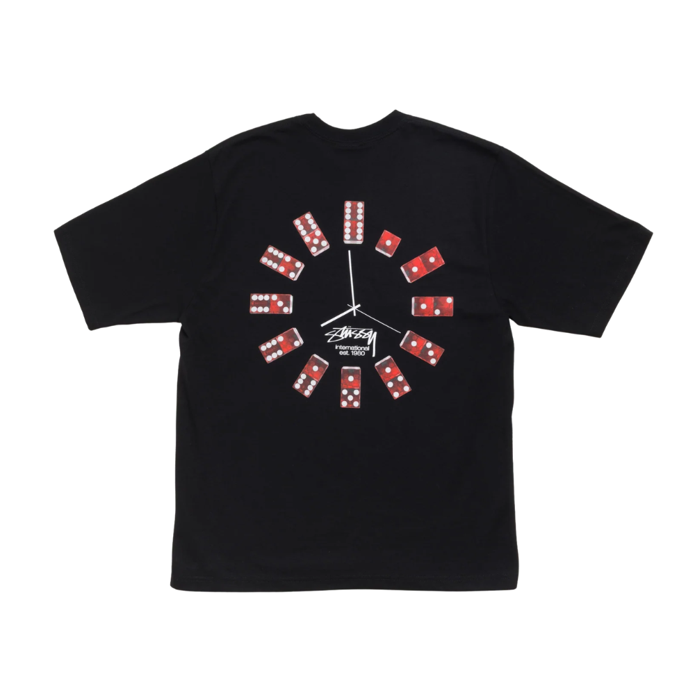 STÜSSY  DICE CLOCK TEE