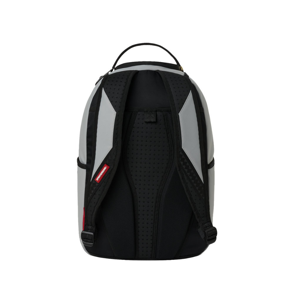 Sprayground Shark Central Tonal Gray Nylon DLXS Backpack