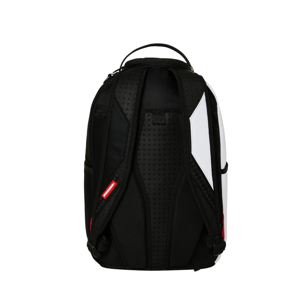 Sprayground Shark Central Black And White DLXS Backpack