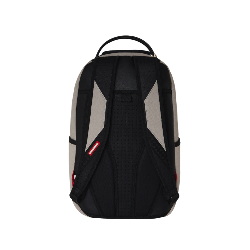 Sprayground Cream Denim Tear Shark DLXSV Backpack