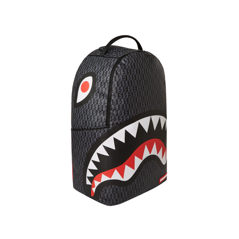 Sprayground Money Check Grey Worlds Biggest Backpack