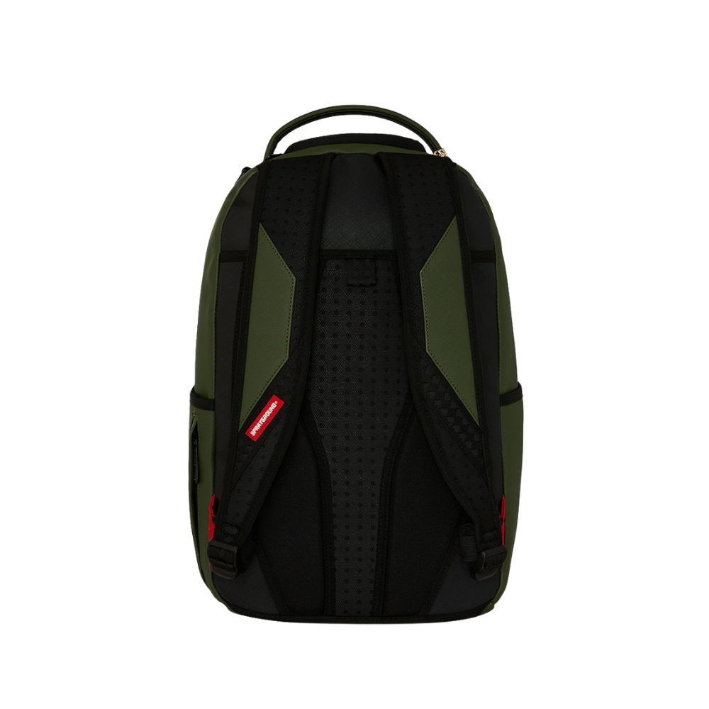 Sprayground Shark Central Embossed Green DLXSV Backpack