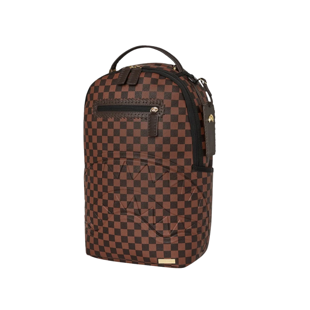 CORE EMBOSSED CHECK BACKPACK