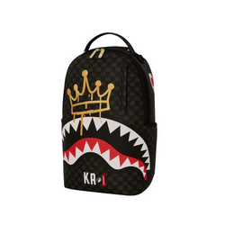 CROWN DRIP CHECK x KA1 DLXSV BACKPACK BLACK