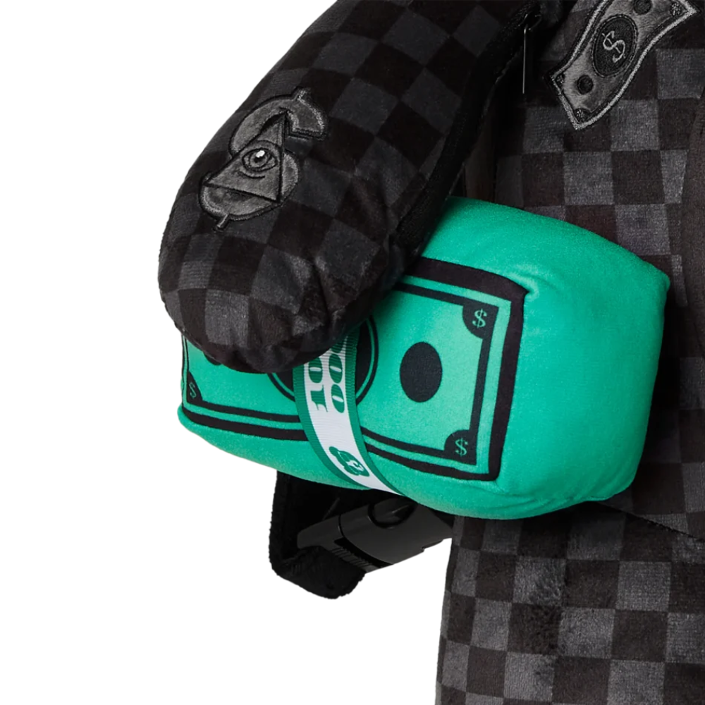 Sprayground backpack limited edition unfinished shark teddy bear