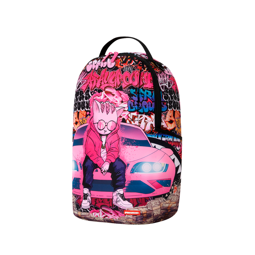 Sprayground Cash Stacks Kitty DLXSR Backpack
